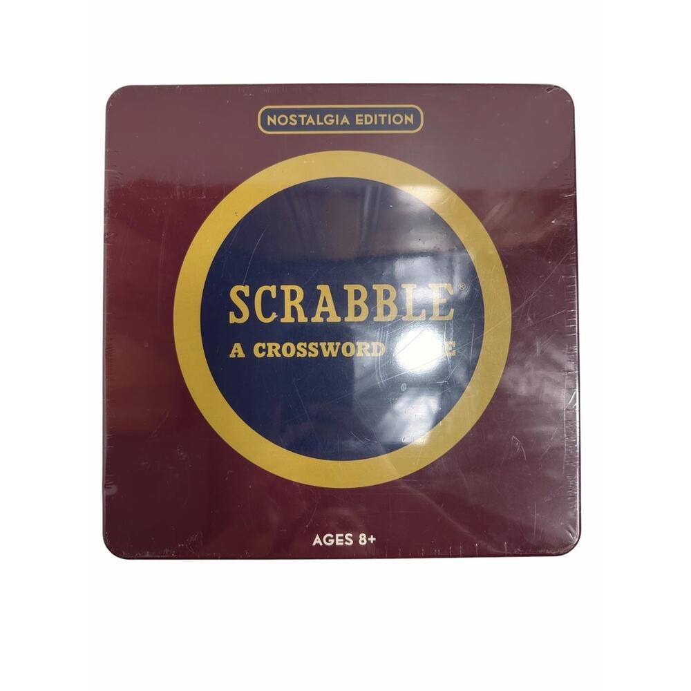 Scrabble Nostalgia Edition 1948 Tin Board Game Classic Crossword NEW Sealed - Picture 4 of 4